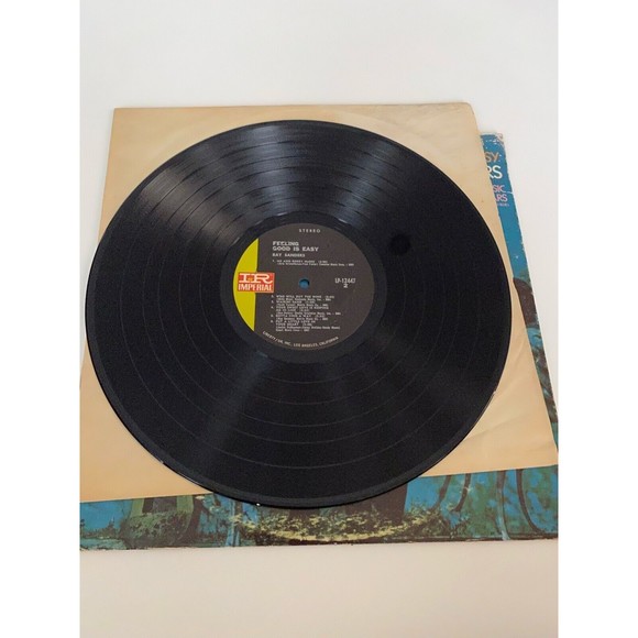 Ray Sanders Feelin' Good Is Easy 1969 LP Imperial 12447 VG+ Beer Drinkin' Music - Picture 6 of 7